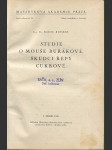 Studie o mouše burákové, škůdci řepy cukrové - náhled