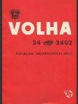 Katalog náhradních dílů Volha 24 - náhled