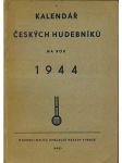 Kalendář českých hudebníků na rok 1944 - náhled
