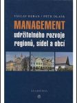 Management udržitelného rozvoje regionů, sídel a obcí - náhled