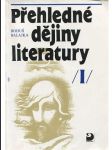 Přehledné dějiny literatury I. - náhled