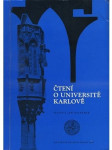 Čtení o Universitě Karlově - náhled
