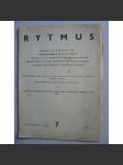 Rytmus 1947- XI./7, měsíčník pro soudobou hudbu - náhled