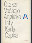 Anglické listy Karla Čapka - náhled