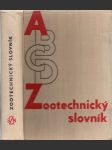 Zootechnický slovník - náhled