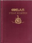 Ohlas písní ruských - náhled