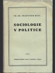 Sociologie v politice - náhled