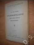 Vychovatelství pro lidové školy hospodářské - náhled