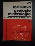 Ložisková geologie, mineralogie / Economic geology, mineralogy - náhled