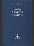 Dopisy o okultní meditaci - náhled