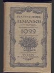Frauenzimmer Almanach auf das jahr 1922 - náhled