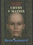 Chyby v matrix - náhled