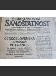 Československá SAMOSTATNOST 3-1917/18- KOMPLET 1-38 - orgán politické emigrace (exil Paříž Francie) - L´Independance Tchéco-slovaque - náhled
