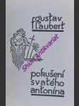 Pokušení svatého antonína - flaubert gustave - náhled