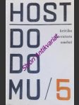 HOST DO DOMU 5 /68 - Kolektiv autorů - náhled