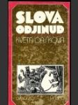 Slova odjinud - náhled