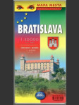Bratislava mapa mesta - náhled
