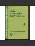 Acta academica karviniensia 2/2009 - náhled