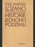 Historie jednoho podzimu - náhled