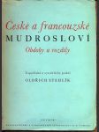 České a francouzské mudrosloví - obdoby a rozdíly - náhled