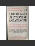 A Dictionary of Synonyms and Antonyms - náhled