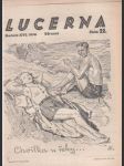 Lucerna - časopis z roku 1939 číslo 22 - náhled