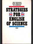 Strategies for English of Science (veľký formát) - náhled