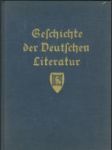 Geschichte der Deutschen Literatur von den ältesten Zeiten bis zur Gegenward I. - náhled