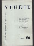 Studie - Křesťanská akademie v Římě II/1982 č. 80 - náhled