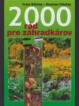 2000 rád pre záhradkárov - náhled