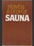 Sauna - stavba a provoz - náhled