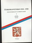 Československo 1918-1938 osudy demokracie ve střední evropě I. II.  - náhled