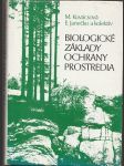 Biologické základy ochrany prostredia - náhled