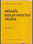 Snímače neelektrických veličin - náhled