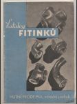 Katalog fitinků - náhled