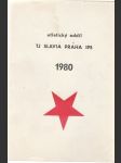 Atletický oddíl TJ Slavia Praha IPS 1980 - náhled