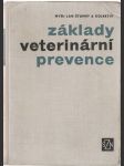 Základy veterinární prevence - náhled