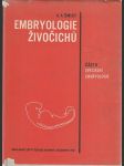 Embryologie živočichů část II. speciální embryologie - náhled