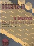 Dějepis II. v kostce pro střední školy - náhled