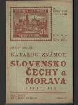 Katalog známok Slovensko Čechy a Morava 1939-1945 - náhled