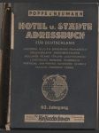 Hotel u. Städte Adressbuch für Deutschland - náhled