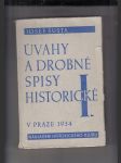 Úvahy a drobné spisy historické I.-II. (2 sv.) - náhled