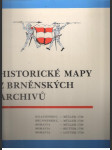 Historické mapy z Brněnských archivů - náhled