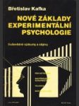 Nové základy experimentální psychológie - náhled