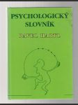 Psychologický slovník - náhled