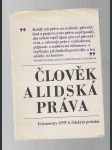 Člověk a lidská práva - náhled