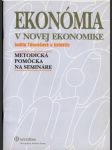 Ekonómia v novej ekonomike + CD - náhled
