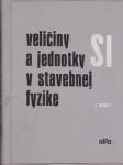 Veličiny a jednotky v stavebnej fyzike (menší formát) - náhled