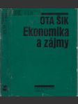 Ekonomika a zájmy - náhled