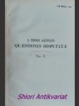Quaestiones disputatae et quaestiones duodecim quodlibetales: Volumen V. Questiones Quodlibetales - AKVINSKÝ Tomáš - náhled